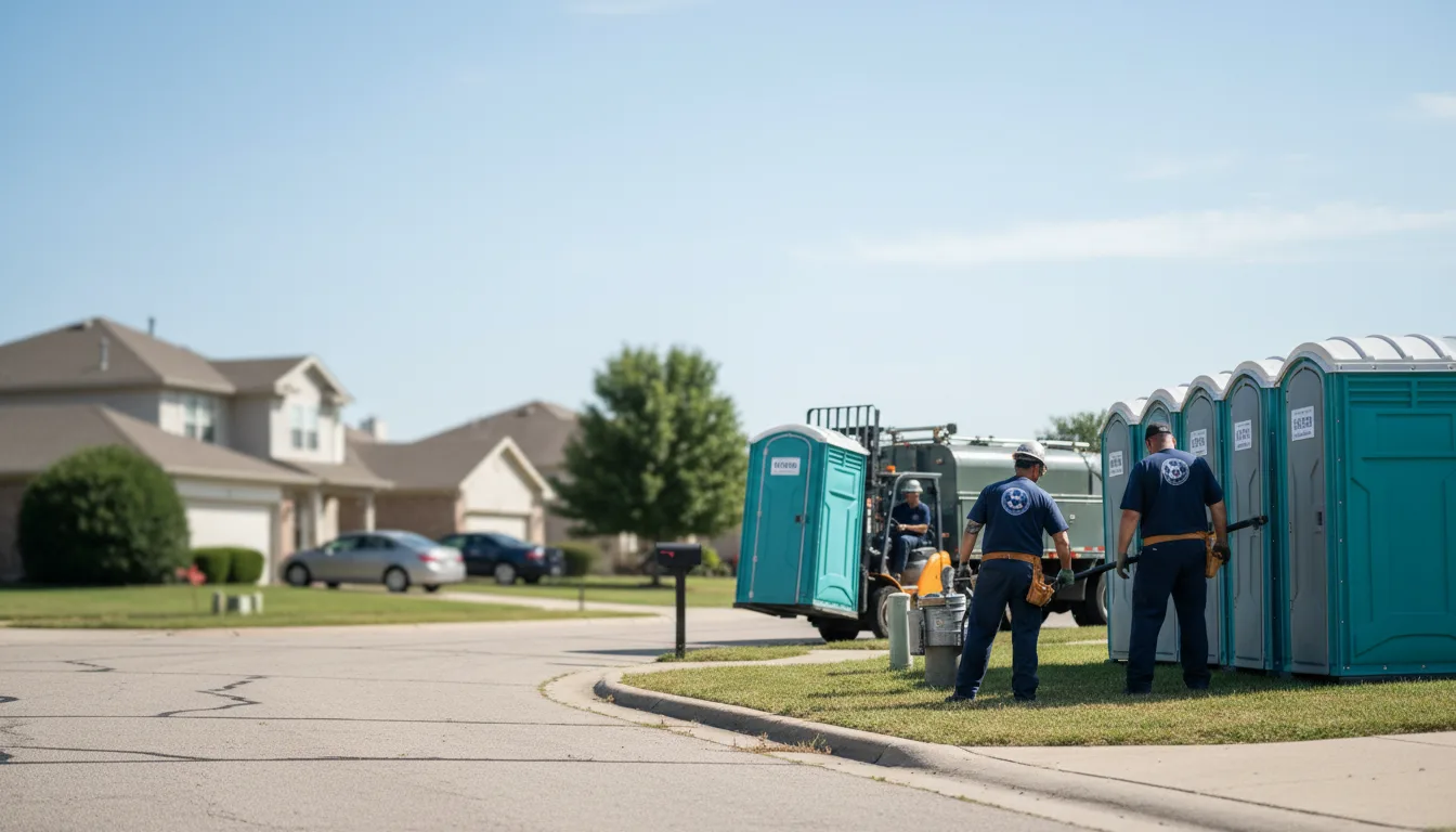 Porta Potty Rental in Buckholts, TX near me